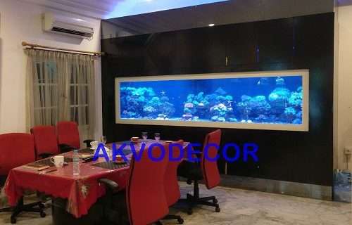 Projek Aquarium Air Laut di Menteng, Jakarta